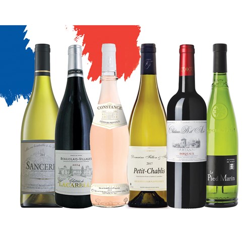 French Best Sellers Wine Case of 6 - Top-Rated